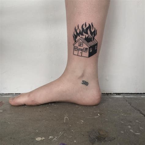 Follow them to see all their posts. Burning house tattoo by tattooist yeahdope inked on the ...