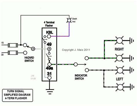 Simple Turn Signal Wiring Diagram