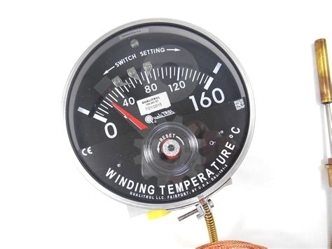 104 341 01 Qualitrol Mt Thermo 3sw Winding Temperature Gauge New 3 Remote