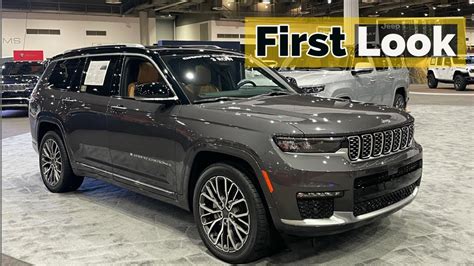 All New 2021 Jeep Grand Cherokee L First Look Youtube