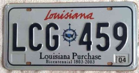 1948 Louisiana License Plate