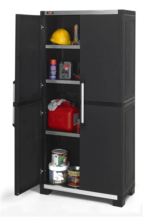 Buy Keter Xl Pro Tall Garage Storage Cabinet And Tool Organizer With