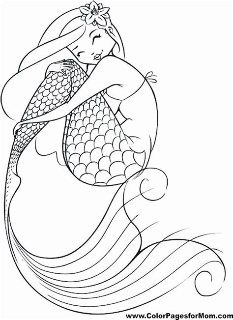 Cute Mermaid Coloring Pages Luxury Photos Coloring Pages