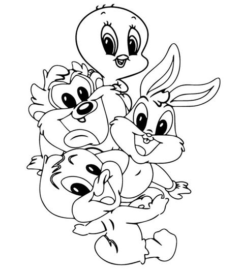Cute Tweety Coloring Pages Coloring Pages