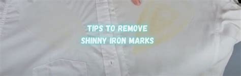 Tips To Remove Shinny Iron Marks From Clothes Easy Ways