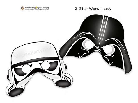Represent The Empires Side With Darth Vader And Stormtrooper Masks