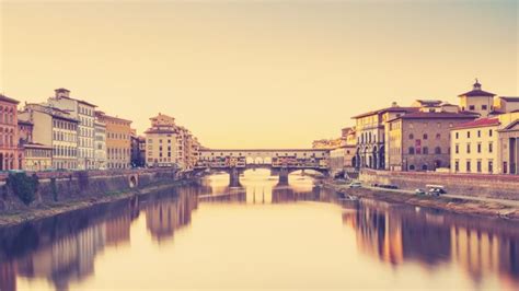 Download Wallpaper 1920x1080 Ponte Vecchio Florence Italy Houses
