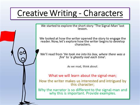 Characters And Creative Writing