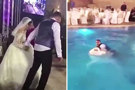 Bride Almost Drowns When Wedding Dress Drags Her Underwater Daily Star