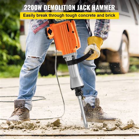 Vevor Demolition Hammer 2200 W Professional Electric Hammer 50 J