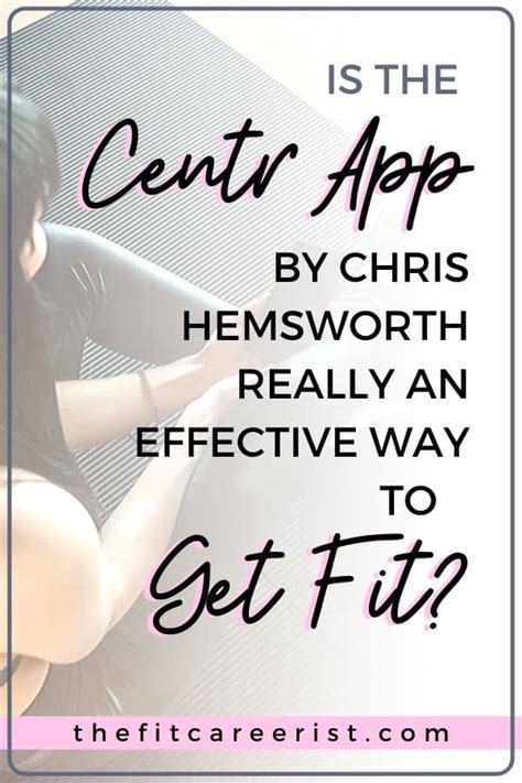 The app is called centr. Centr App Review 2020 - Is Chris Hemsworth's App Worth It?