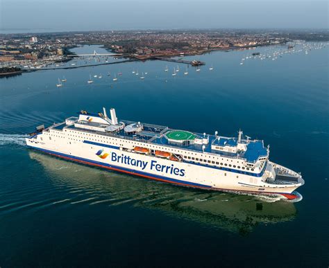 Brittany Ferries Launches Lng Powered Ferry From Portsmouth To Spain