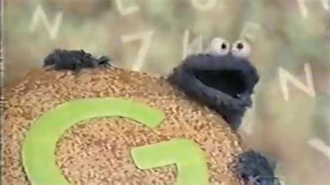 Sesame Street Cookies Letter Of The Day G 12 Youtube