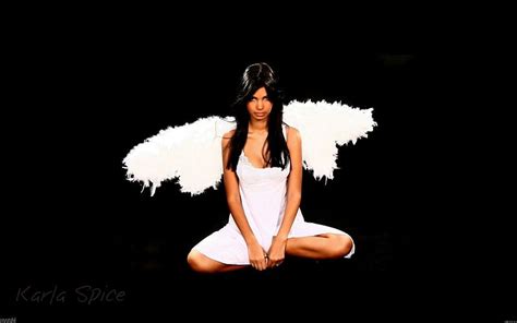 Karla Spice Venezuelan Female Wings Model Angel Bonito Sexy Brunette Hd Wallpaper Peakpx