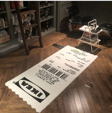 Ikea X Off White Markerad Receipt Rug Virgil Abloh For Sale In