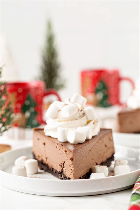 Hot Cocoa Cheesecake Is The Perfect Recipe To Wow Your Holiday Crowd