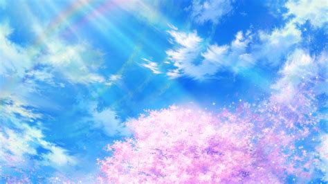 Anime Sky Desktop Wallpapers Top Free Anime Sky Desktop Backgrounds