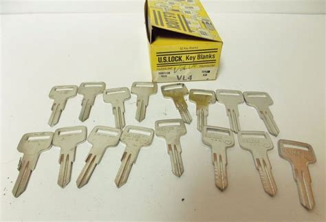 15 Us Lock Key Blanks Volvo Vl4 Uslock Key Blanks Locks And Key Lock