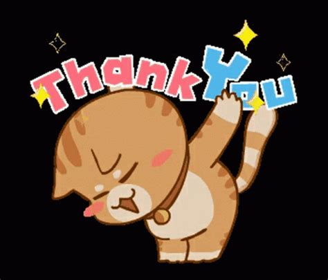 Cute Thank You Animated For Powerpoint