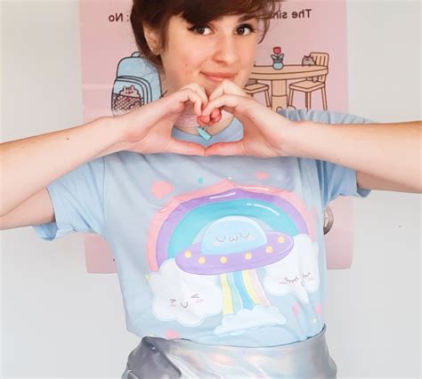 Kawaii T Shirt Yume Kawaii Kawaii Shirt Kawaii Clothing Etsy