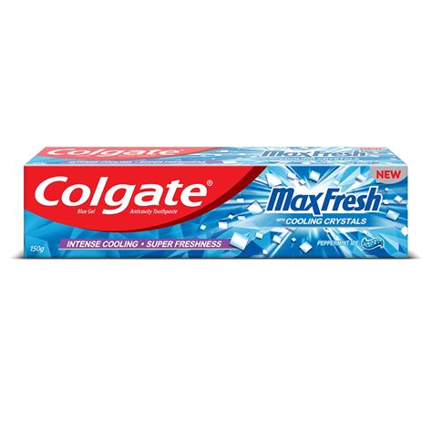 Colgate Maxfresh Blue Gel Peppermint Ice Toothpaste 150 Gm Price Uses
