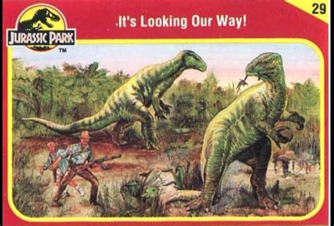 An Image Of Dinosaurs In The Wild With Caption That Reads Its Looking