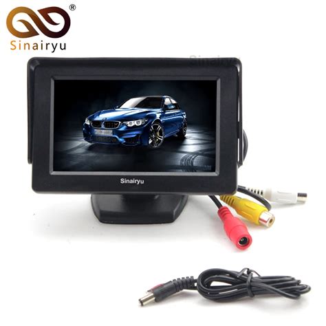 Sinairyu 43 Inch Tft Lcd Car Parking Monitor Video Player For Rear