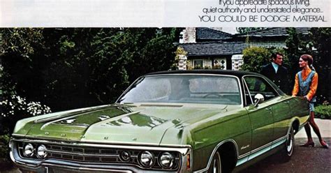 The 1970 Dodge Monaco Brougham The Car I Grew Up In I Would Love To