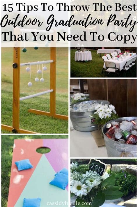 15 Outdoor Graduation Party Ideas Every Grad Needs To Know