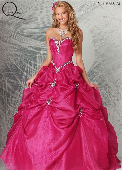 Hot Pink Quinceanera Dress ~ Quinceanera Dresses From Q By Davinci