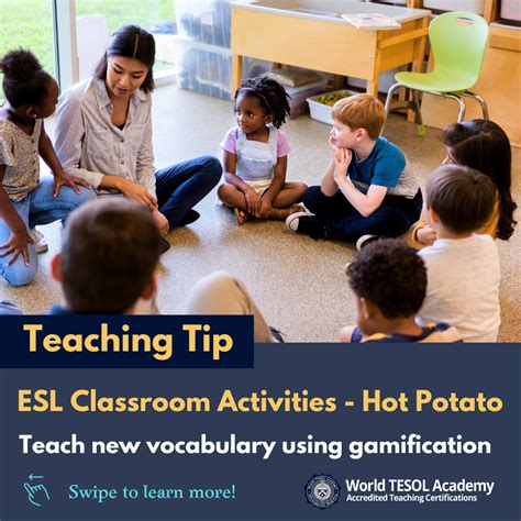 💡 Teaching Tip Esl Classroom World Tesol Academy