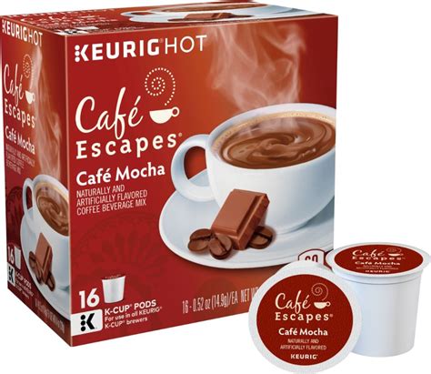 Donut house collection donut house coffee keurig 2.0 carafe pods, 8 count. CafÃ© Escapes - Mocha Hot Chocolate K-Cup Pods (16-Pack ...