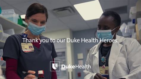Our Duke Health Heroes Give Us Hope Pt 2 Youtube