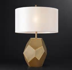 Geometric Brass Table Lamp Table Lamp Idea