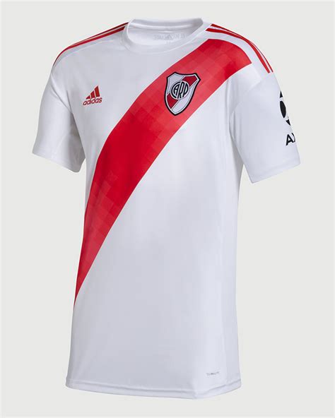 River plate cumple 120 años y lo celebra con una nueva camiseta titular que tendrá su estreno esta noche frente a fluminense por la copa libertadores. Camiseta titular adidas de River Plate 2019/20 - Marca de Gol
