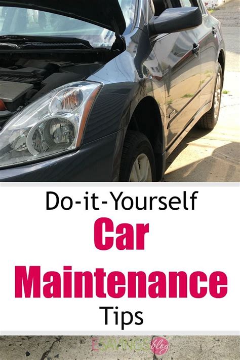 Do It Yourself Car Maintenance Car Maintenance Car Car Insurance
