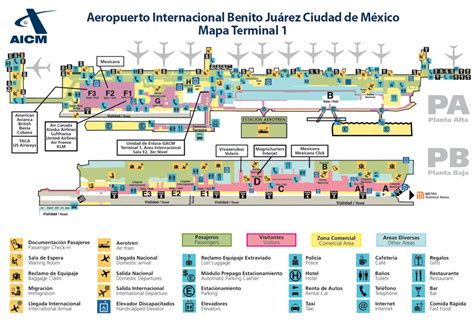 Aeropuertos De Mexico Mapa