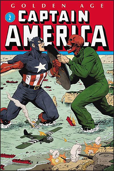 Golden Age Captain America Omnibus Volume Buds Art Books