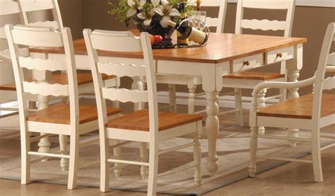 Homelegance Sedgefield Dining Table With Drawers In White 751w At