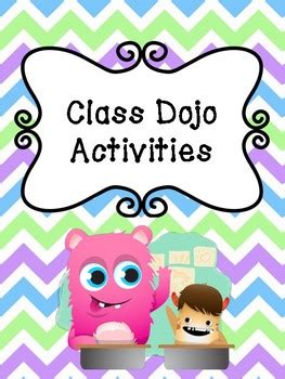 A system to connect the teachers and children. Class Dojo Activities Writing & Colouring *FREEBIE* by ...