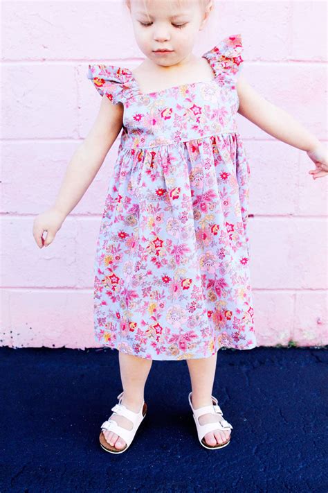 The Easy Summer Dress Pattern Girls 2t 10 See Kate Sew