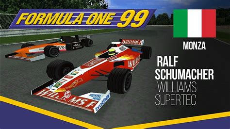 F1 99 Ps1 Gameplay Monza Ralf Schumacher Expert Youtube