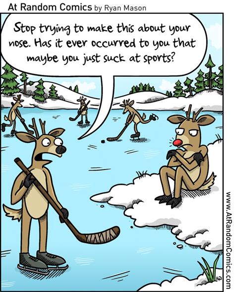 reindeer games punny jokes comics cartoonist