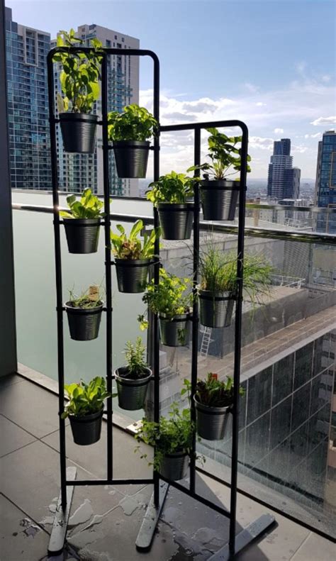 Balcony Herb Garden Ikea Urban Gardening Ideas Tips And Products For