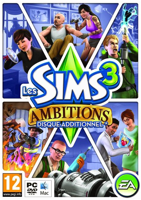 Les Sims 3 Ambition Jeu Complet Pour Pc En Francais Crack Inclus