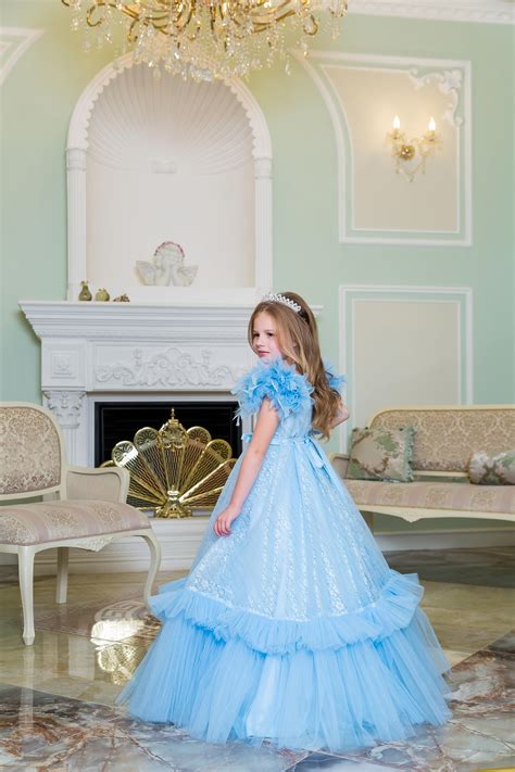 Нарядное бальное платье для девочки 11784 купить в интернет магазине