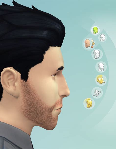 Improved Stubble V1 By Dfmcleod At Mod The Sims Sims 4 Updates
