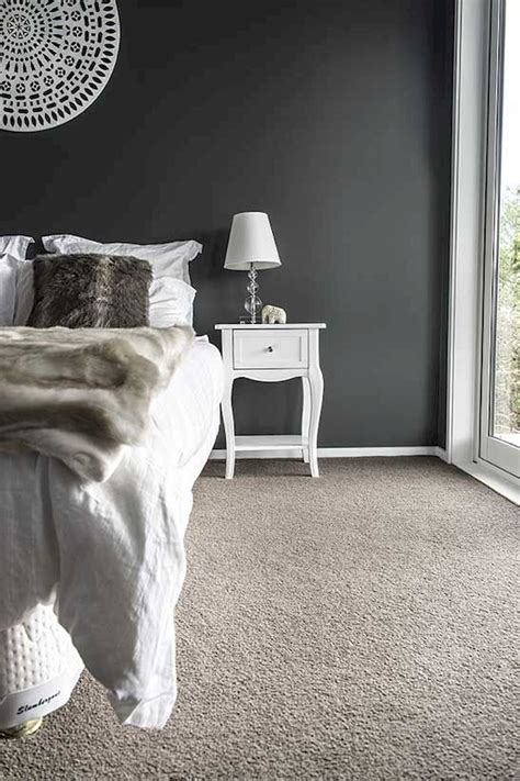 Grey Carpet For Bedroom Ideas Dark Grey Carpet Home Decor Designs