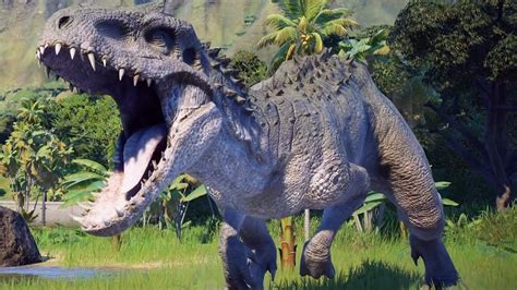 Indominus Rex Jurassic World Evolution 2 Youtube