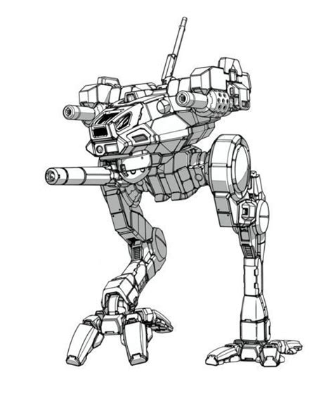 Mechaddiction Robot Concept Art Robot Design Sketch Fighting Robots